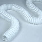 Kunststoff-Flexrohr, ø 102 mm, 15 m, weiß