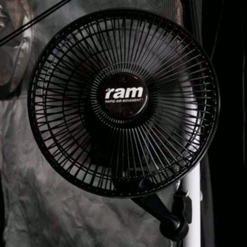 RAM Clip-Ventilator oszillierend 180mm 20W Bild zum Schließen anclicken